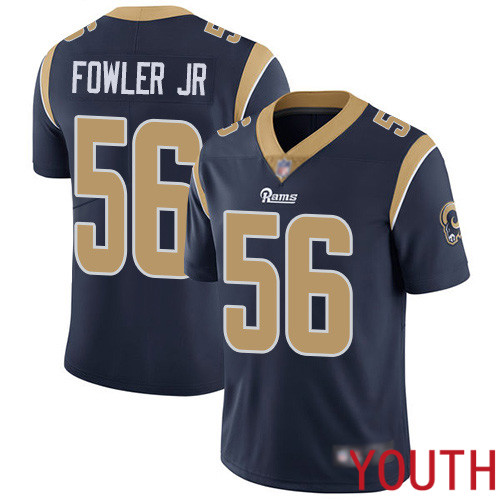 Los Angeles Rams Limited Navy Blue Youth Dante Fowler Jr Home Jersey NFL Football #56 Vapor Untouchable->youth nfl jersey->Youth Jersey